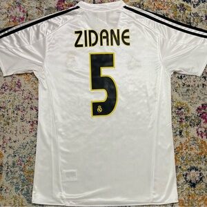 Retro Zidane Real Madrid 2003/04 Home Kit